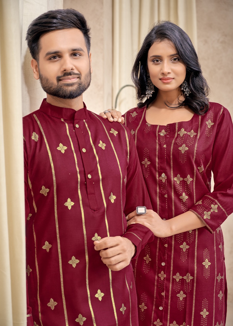 Banwery Fashion Couple Dream V 3 innovative look Kurta with Payjama and Kurti with Pants catalog