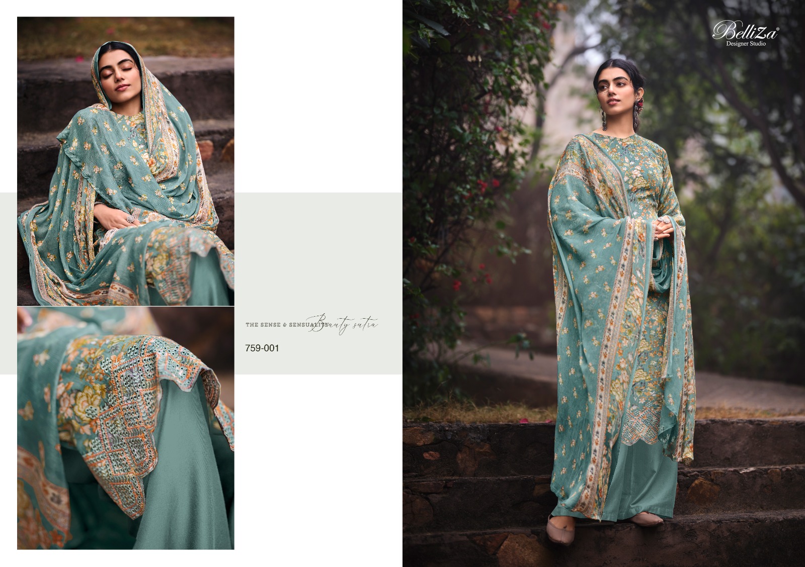 belliza designer studio seerat jam cotton gorgeous look salwar suit catalog