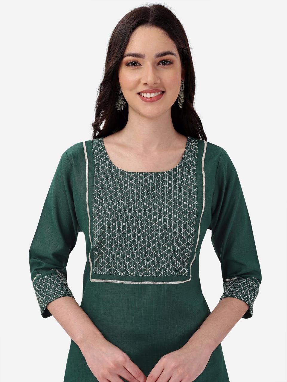 channel 9 sku 121 to 125 cotton elegant top with bottom size set