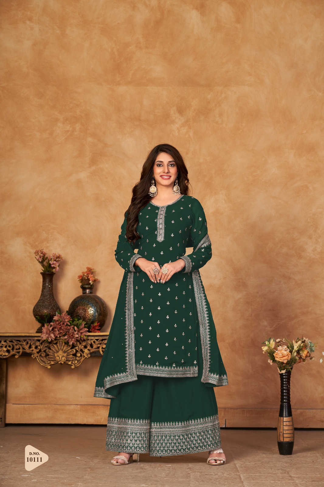 dani Anjubaa Vol 11 georgette catchy look salwar suit catalog