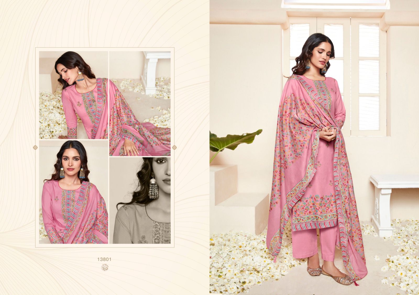 deepsy suit panghat 16 cotton elegant look salwar suit catalog