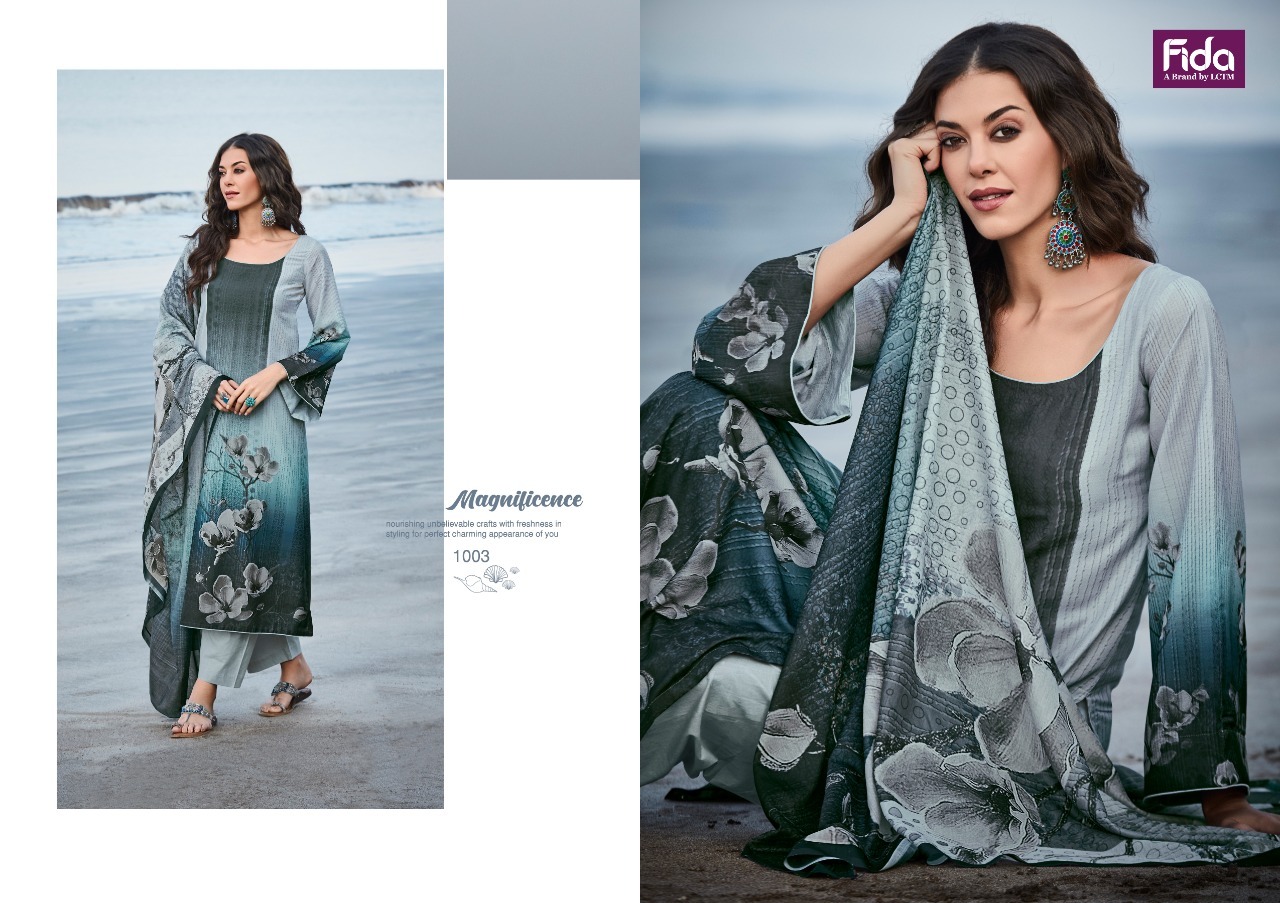 fida aaira cotton aunthetic fabric salwar suit catalog