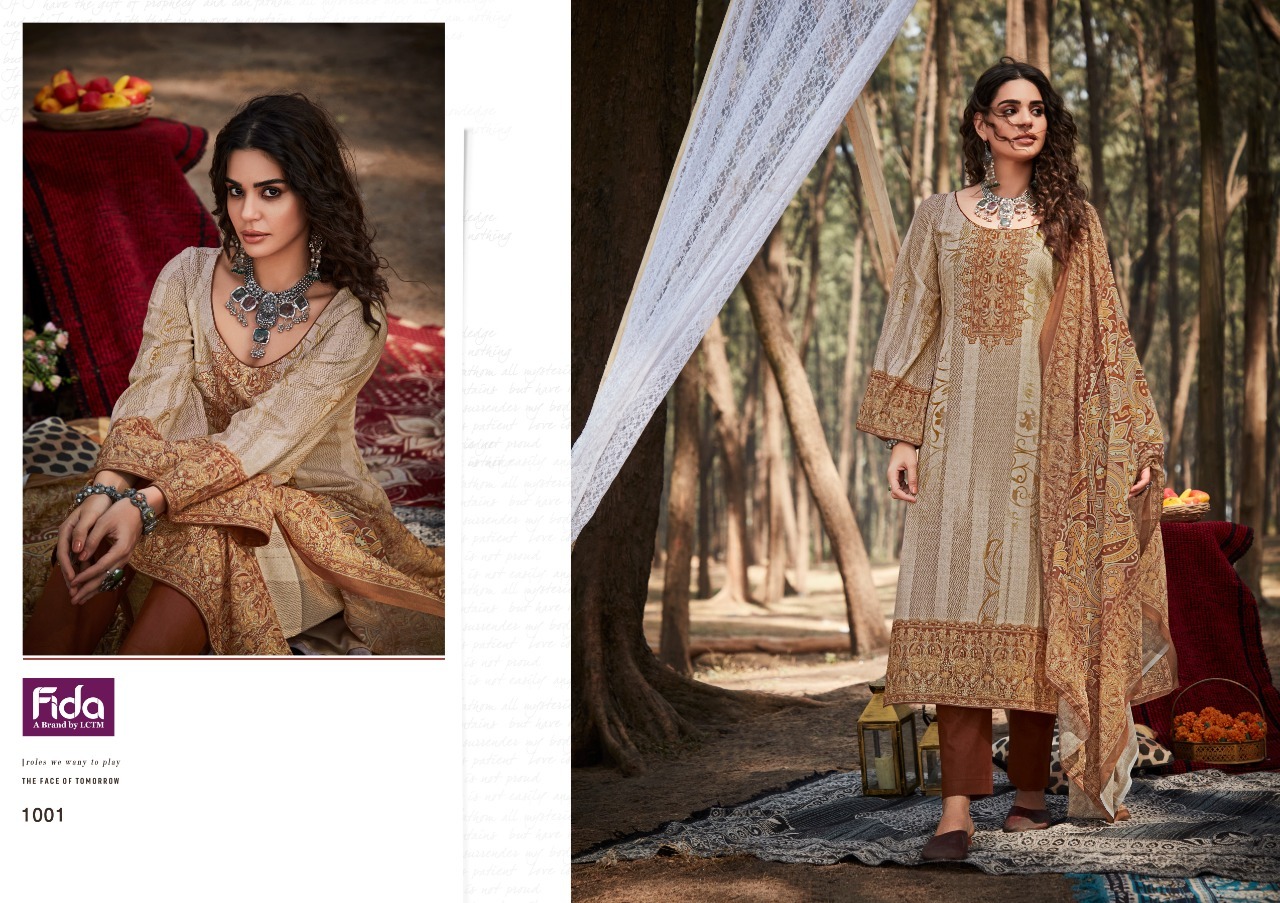 fida akriti cotton elegant salwar suit catalog