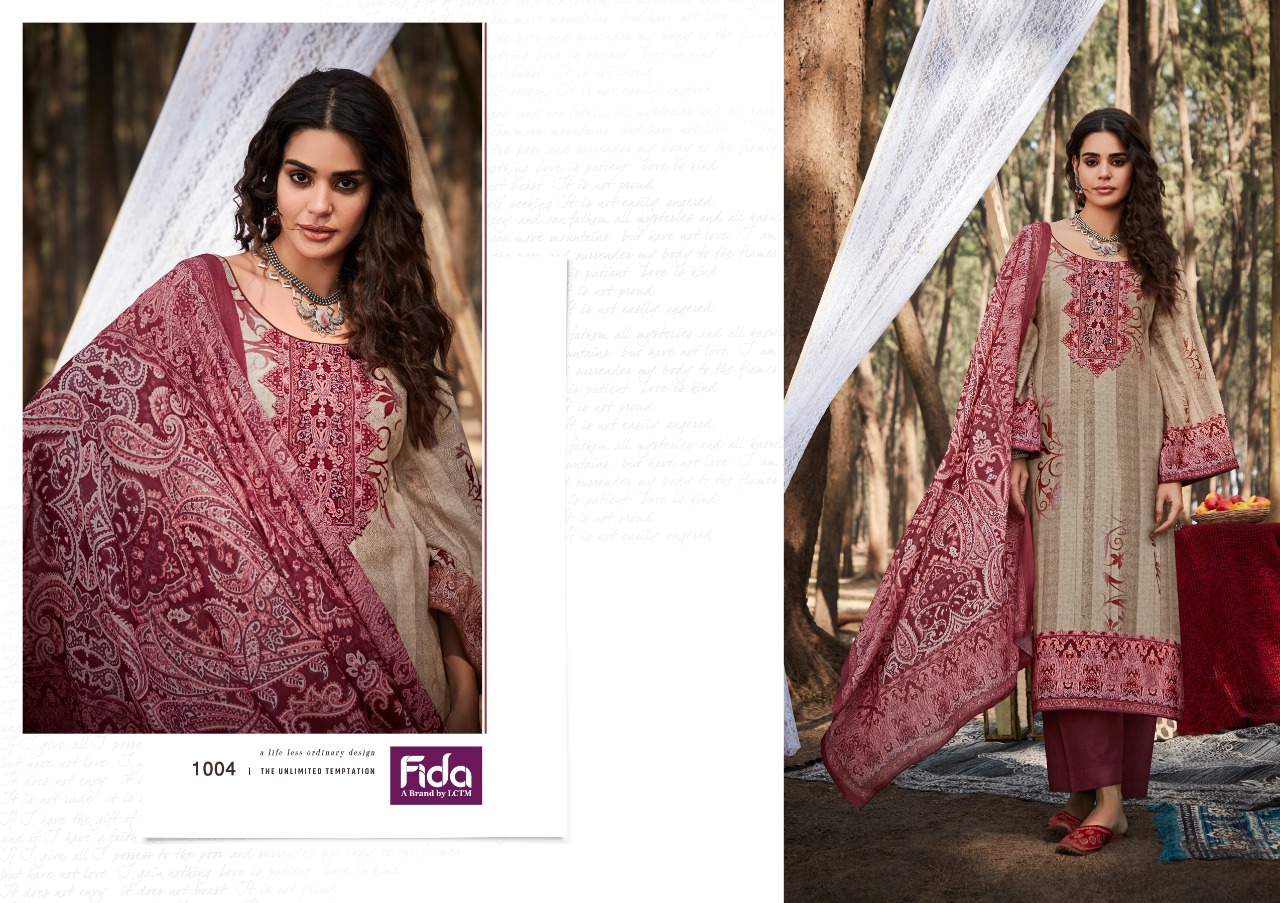 fida akriti cotton elegant salwar suit catalog