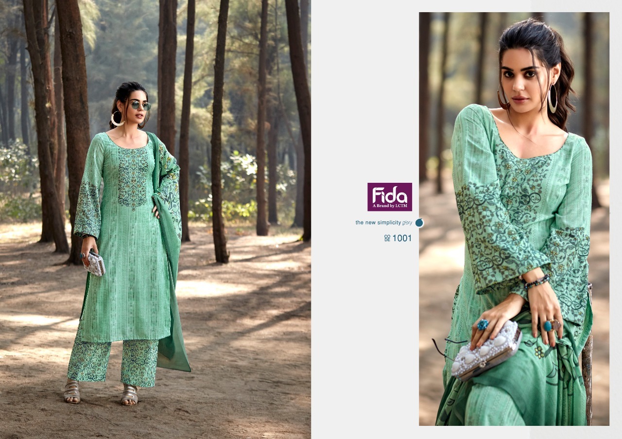 fida kyomi cotton catchy look salwar suit catalog