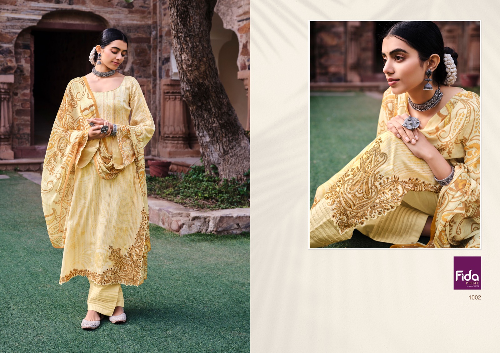 fida mehreen satin elegant salwar suit catalog