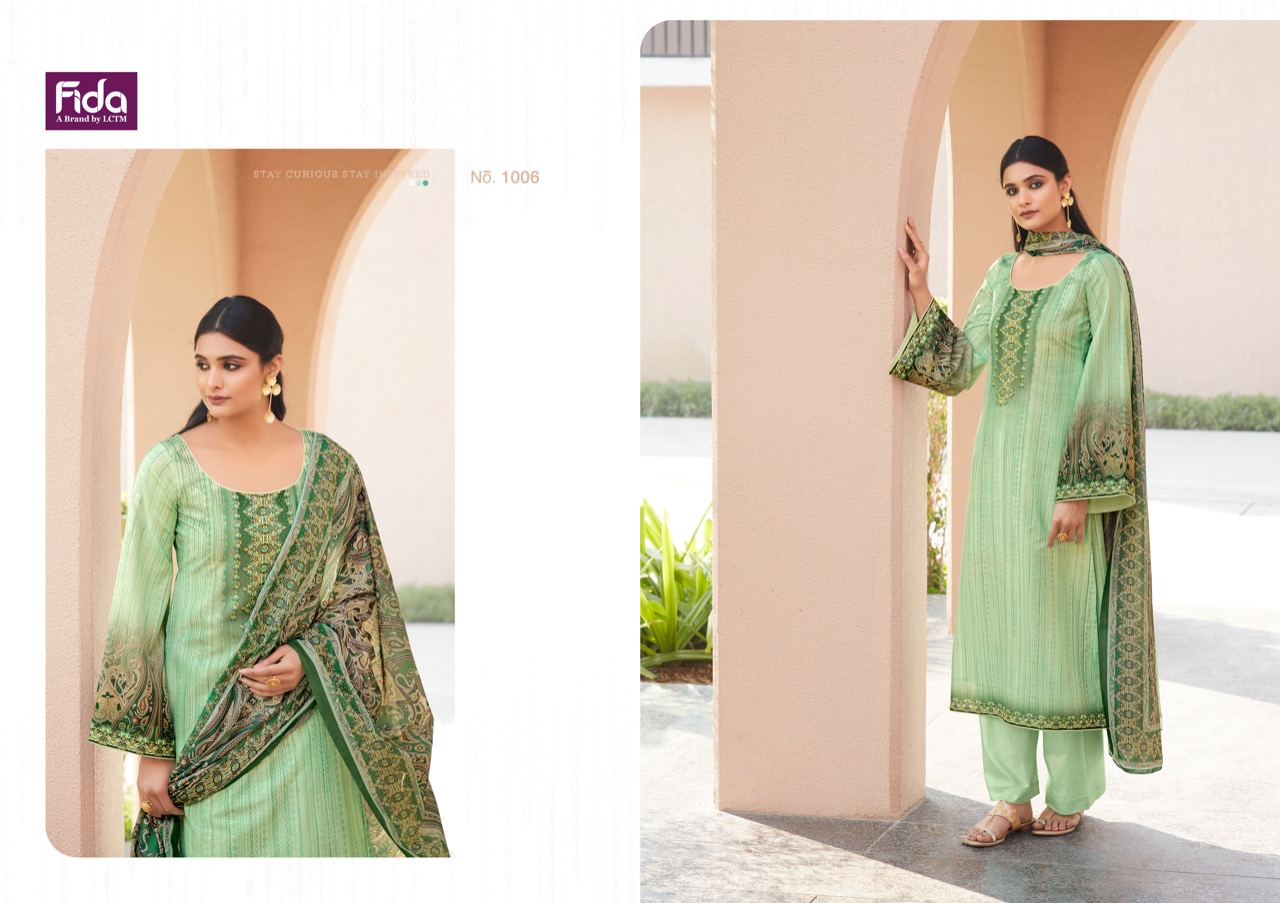 fida mia cotton regal look salwar suit catalog