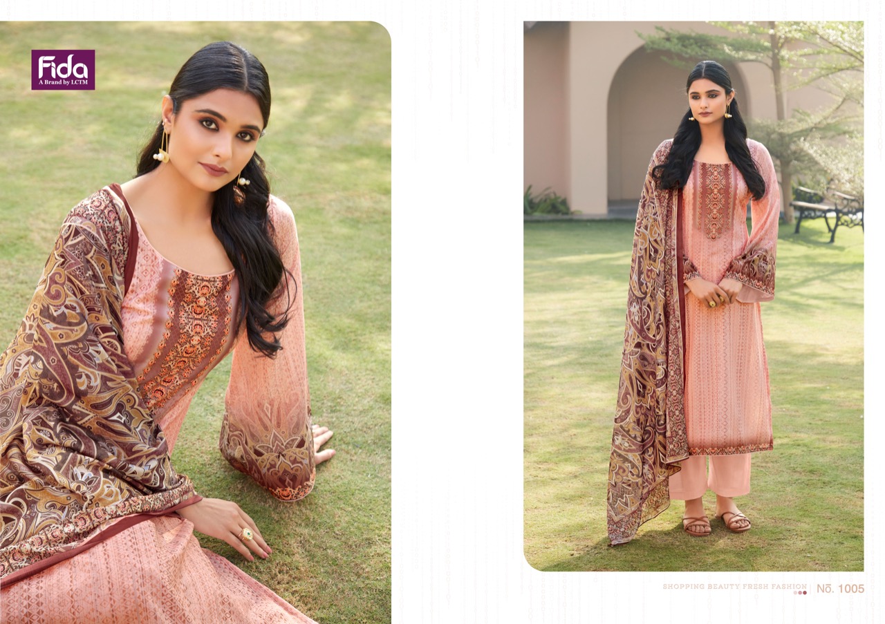 fida mia cotton regal look salwar suit catalog