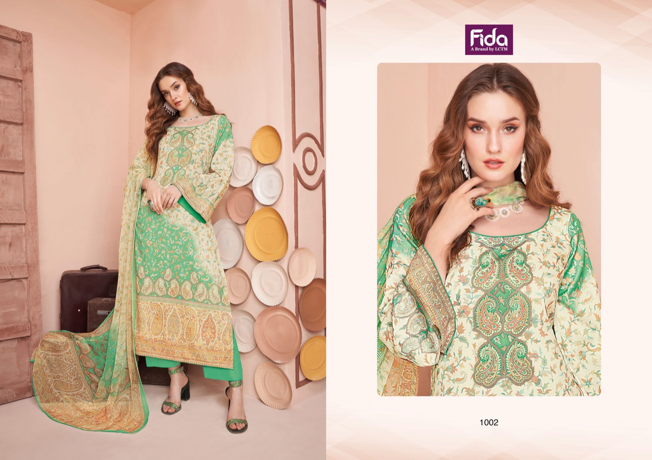 fida swann cotton ecxlusive print salwar suit catalog