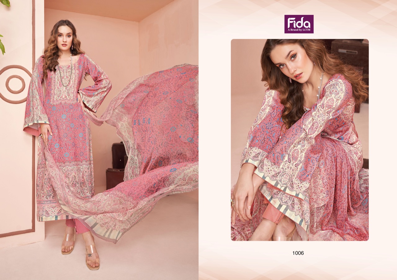 fida swann cotton ecxlusive print salwar suit catalog