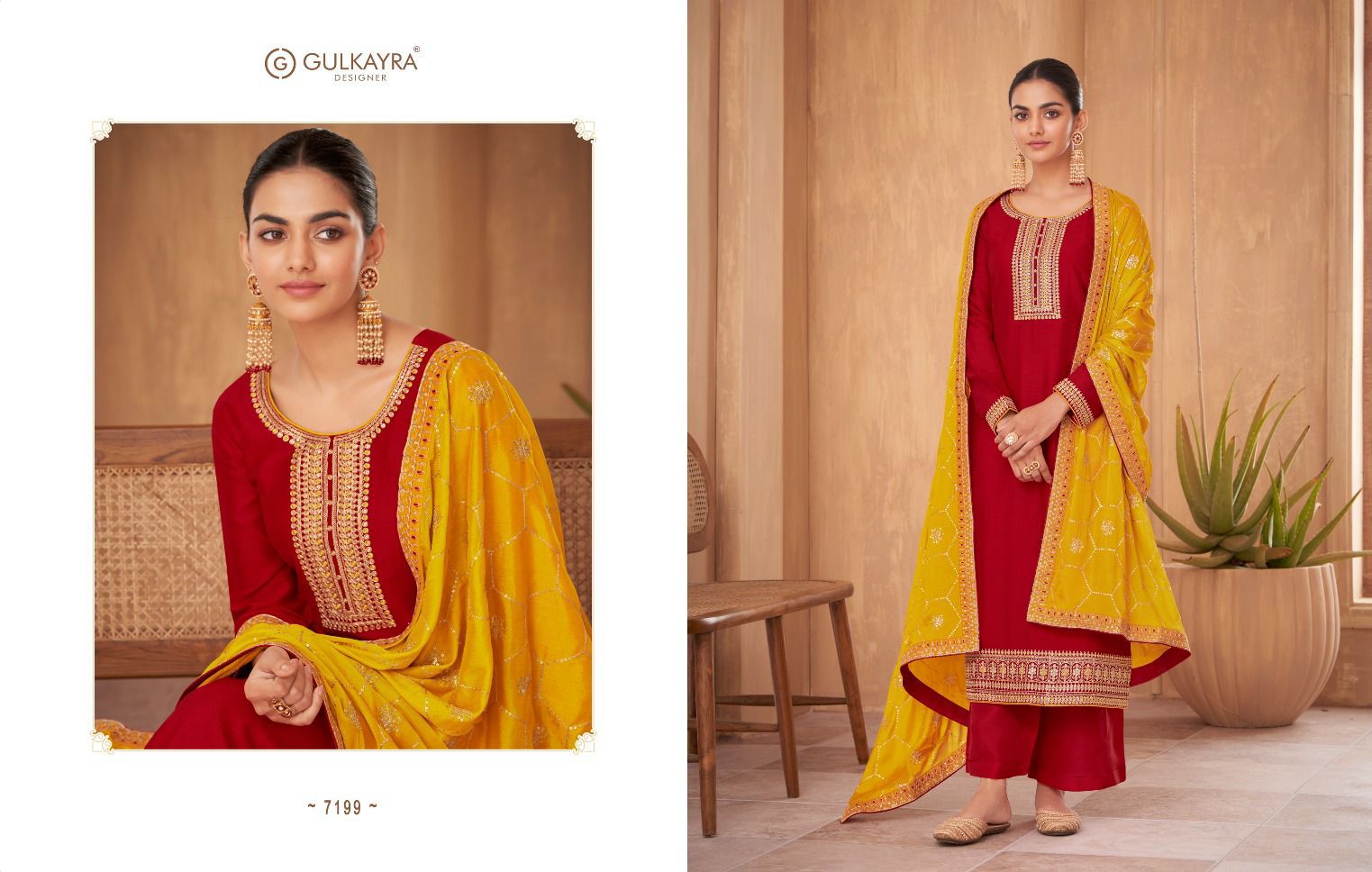 gulkayra designer nayan vichitra silk grace ful look salwar suit catalog