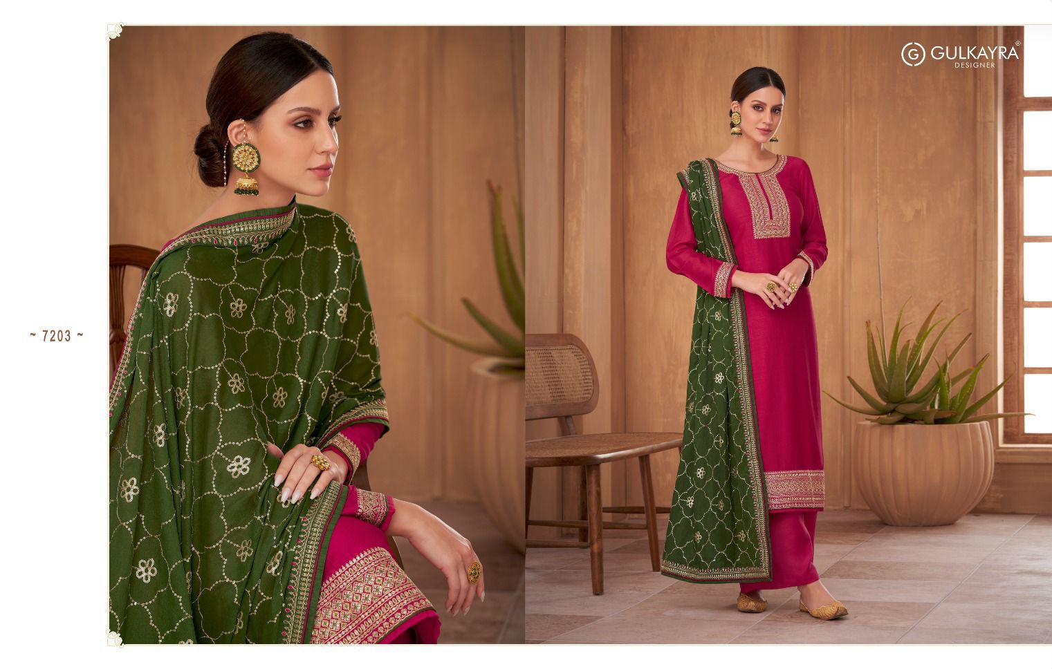 gulkayra designer nayan vichitra silk grace ful look salwar suit catalog