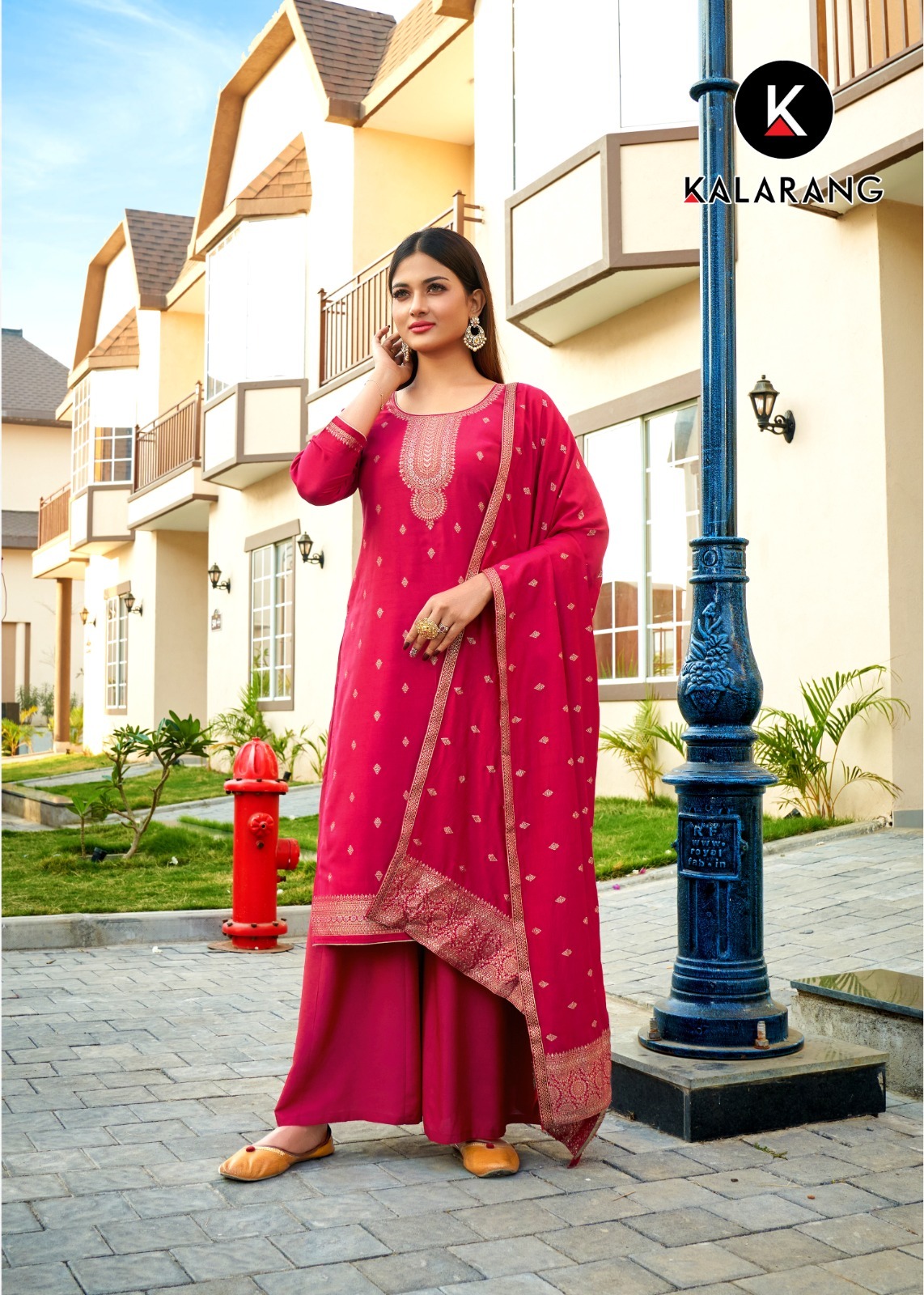 kalarang devanshi muslin elegant salwar suit catalog