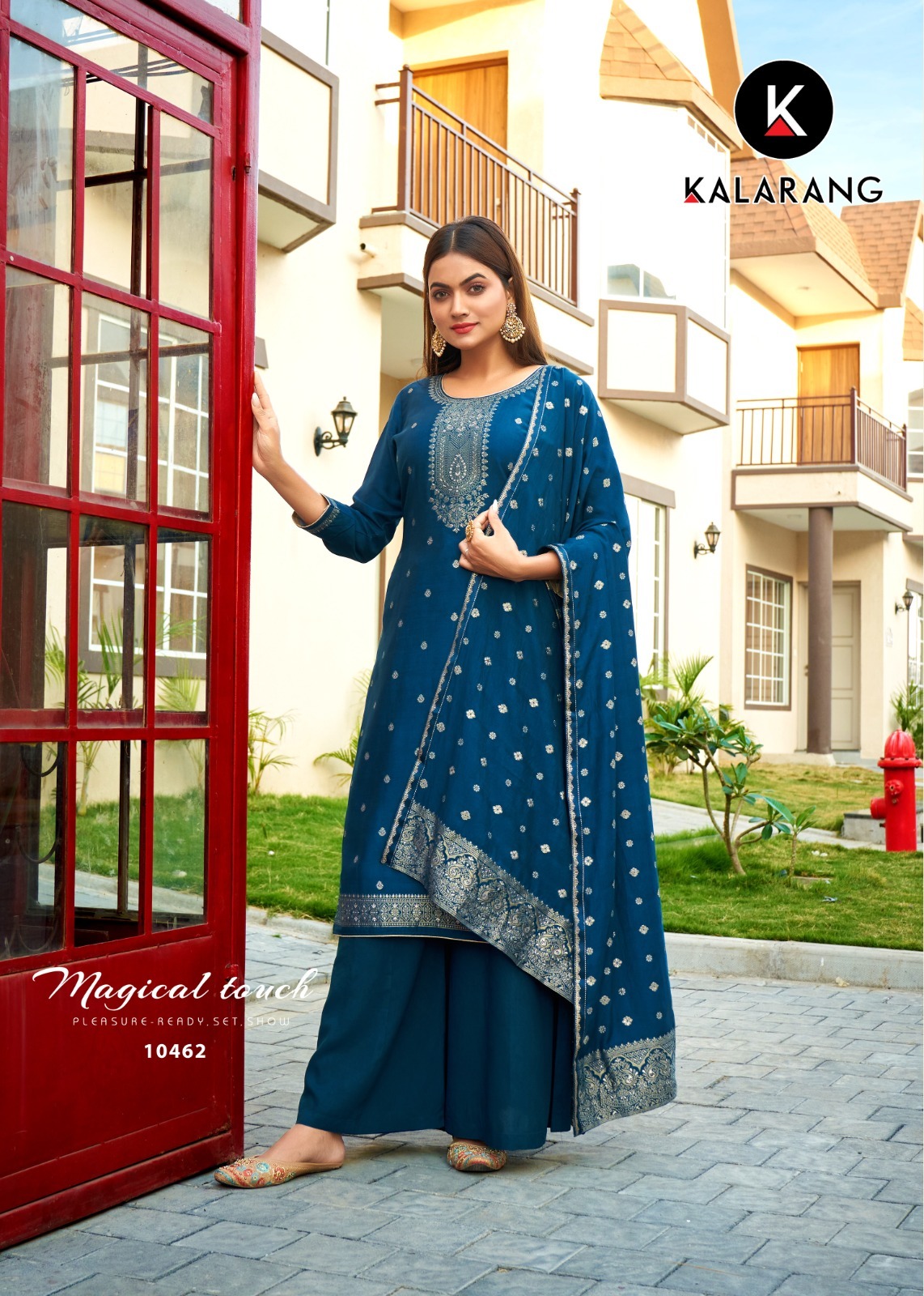 kalarang devanshi muslin elegant salwar suit catalog