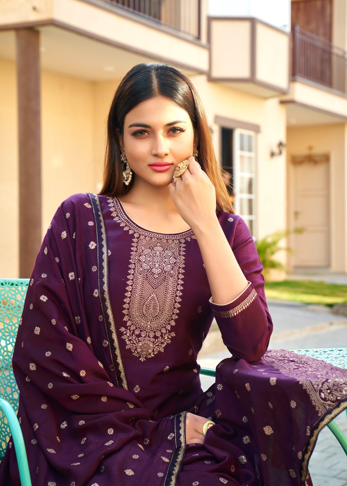 kalarang devanshi muslin elegant salwar suit catalog