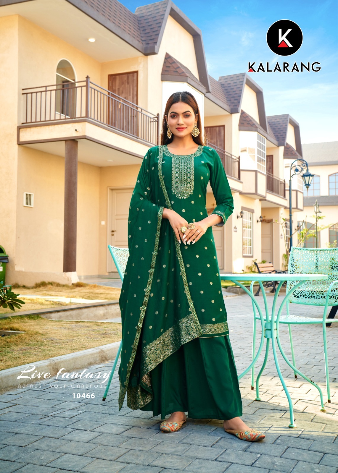 kalarang devanshi muslin elegant salwar suit catalog