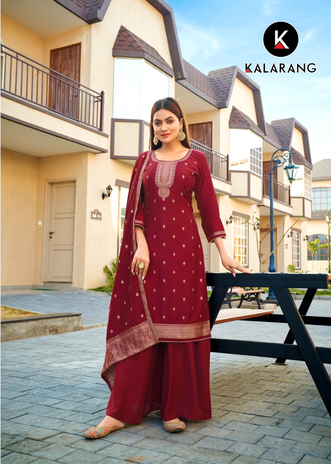 kalarang devanshi muslin elegant salwar suit catalog