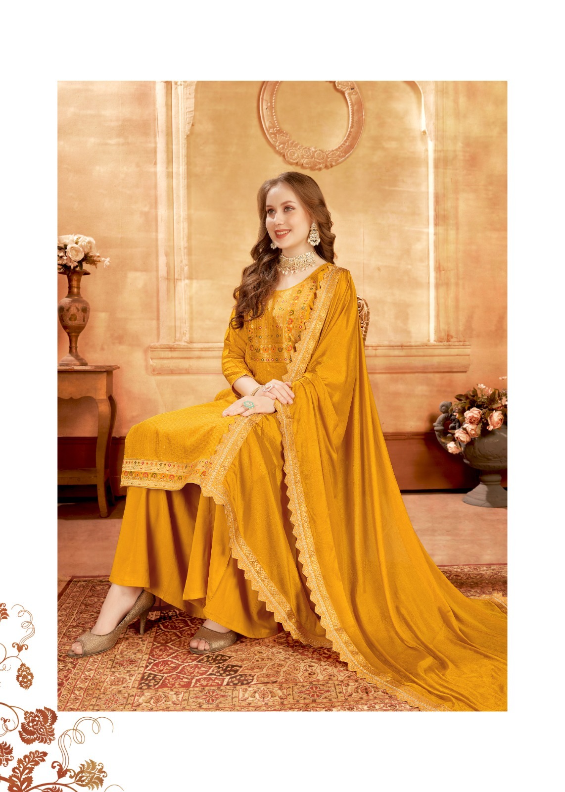 kalarang mahira muslin elegant look salwar suit catalog