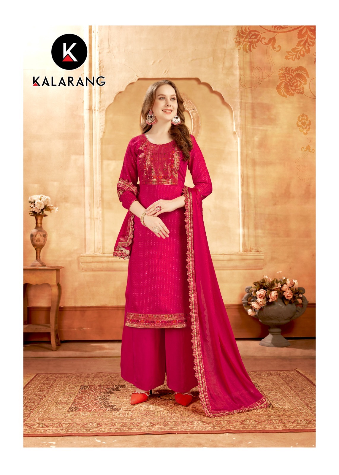 kalarang mahira muslin elegant look salwar suit catalog