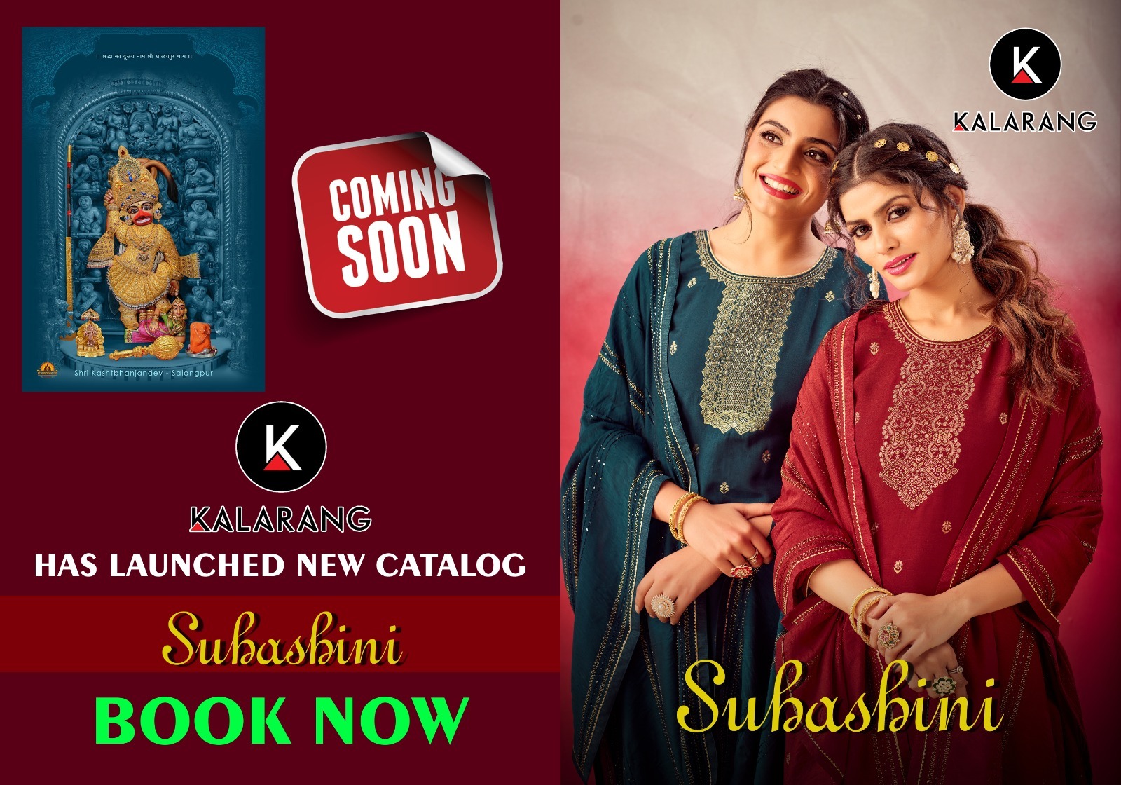 kalarang suhashini muslin regal look salwar suit catalog