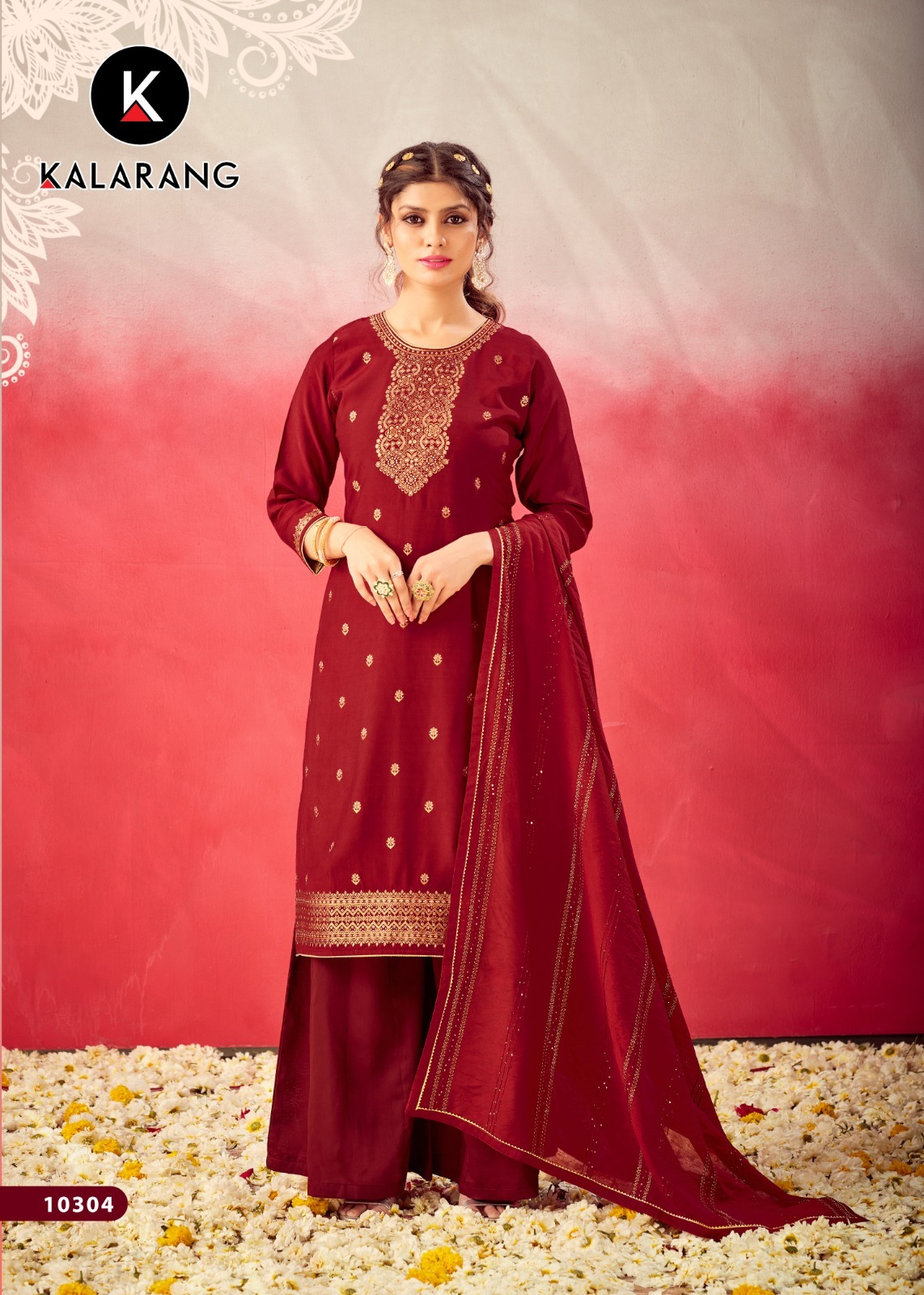 kalarang suhashini muslin regal look salwar suit catalog