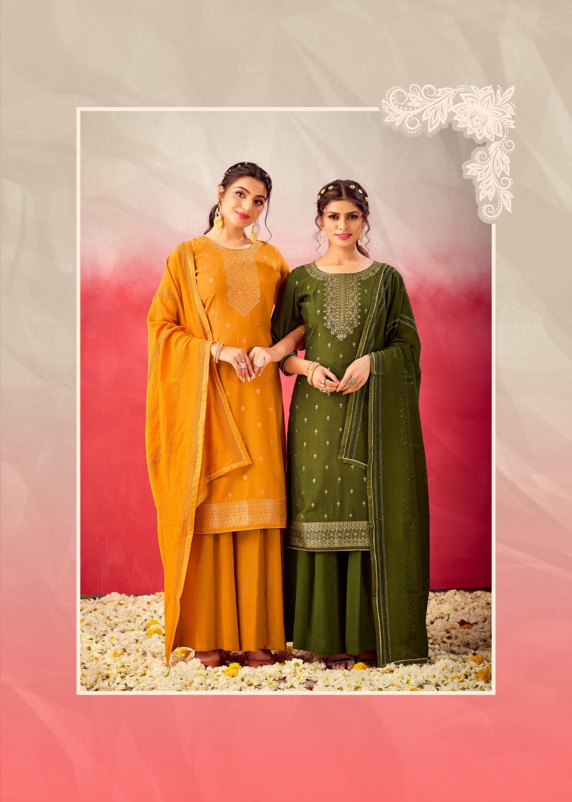 kalarang suhashini muslin regal look salwar suit catalog