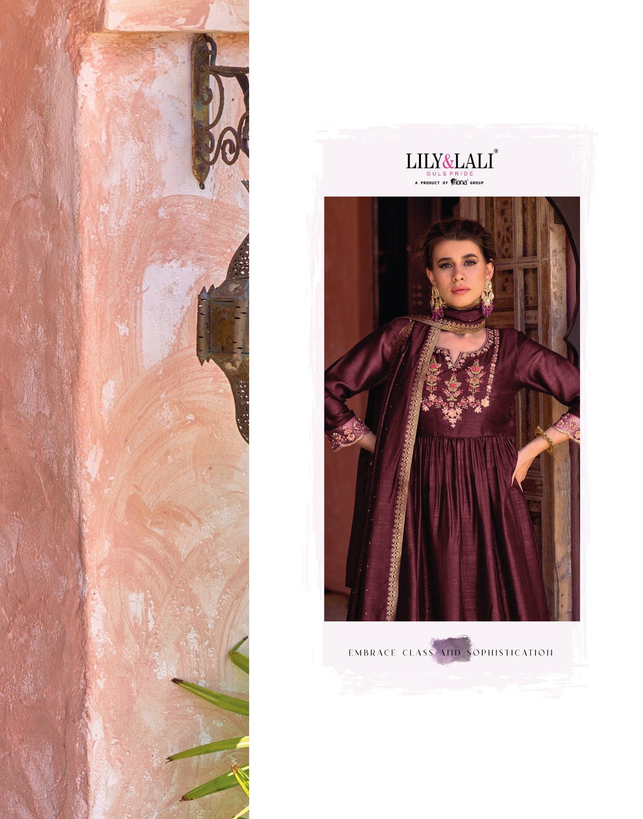 lily and lali masakali silk gorgeous look top bottom with dupatta catalog