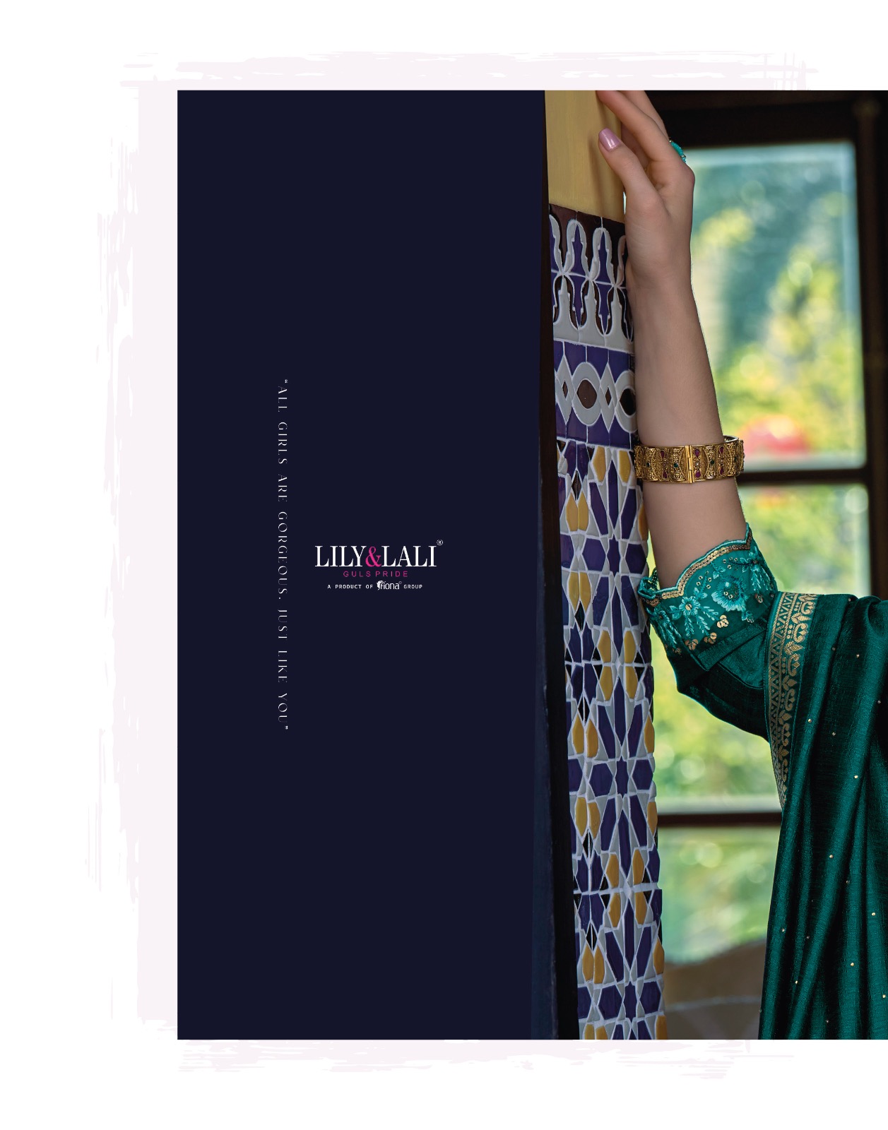 lily and lali masakali silk gorgeous look top bottom with dupatta catalog