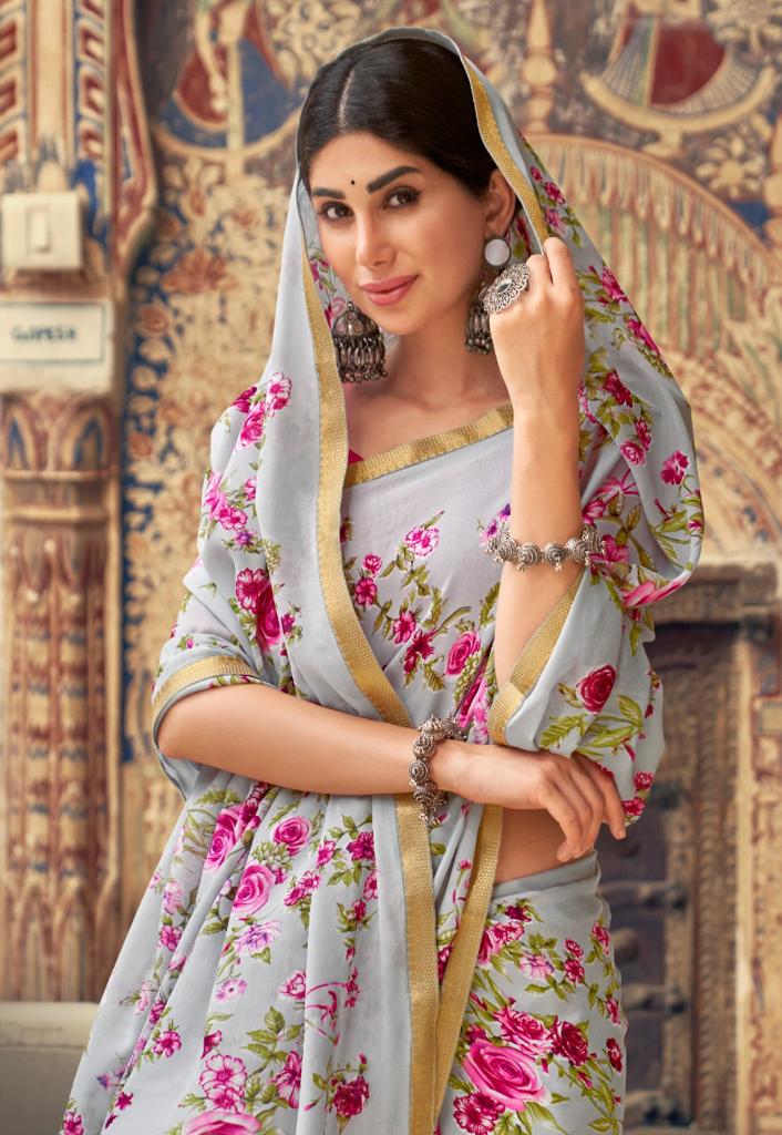 lt fashion gucci micro decent look saree catalog