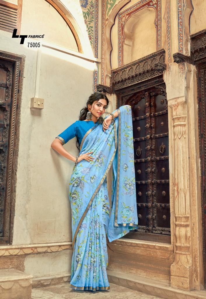 lt fashion gucci micro decent look saree catalog