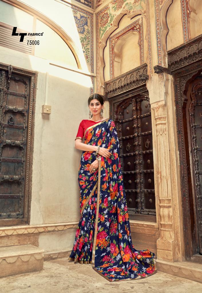 lt fashion gucci micro decent look saree catalog