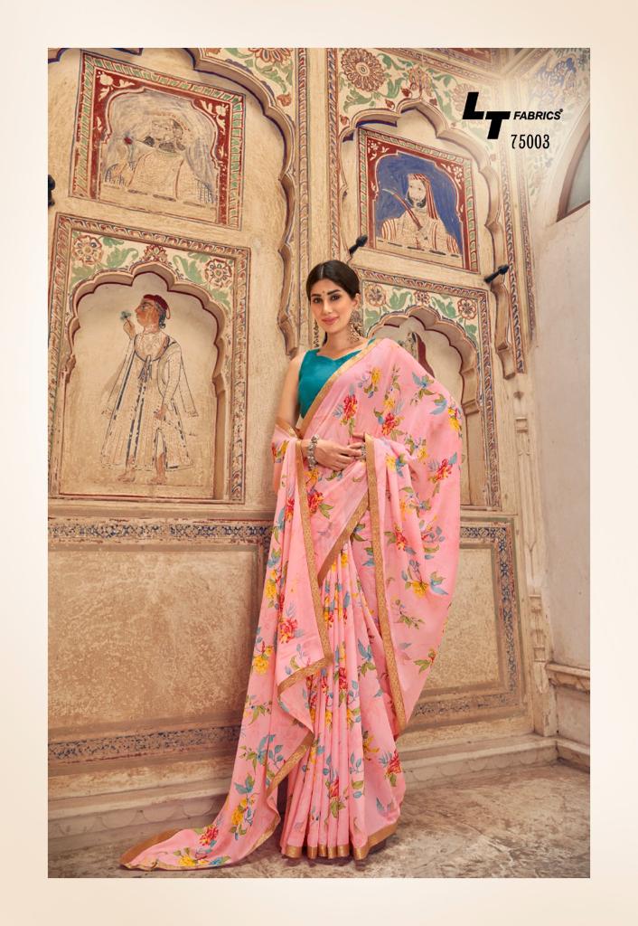 lt fashion gucci micro decent look saree catalog