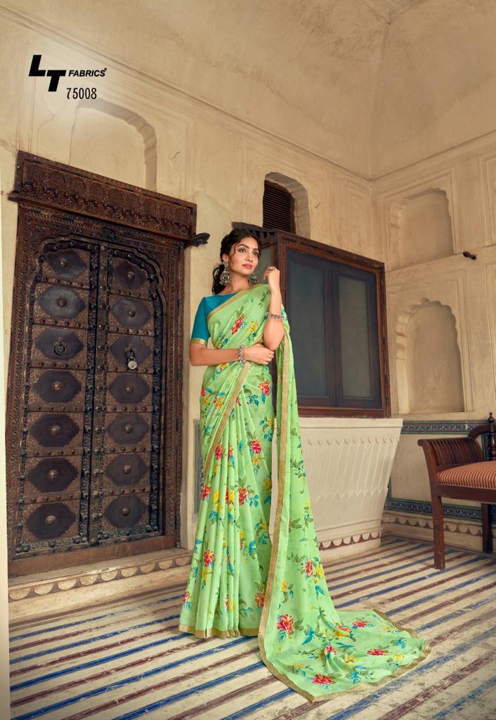 lt fashion gucci micro decent look saree catalog