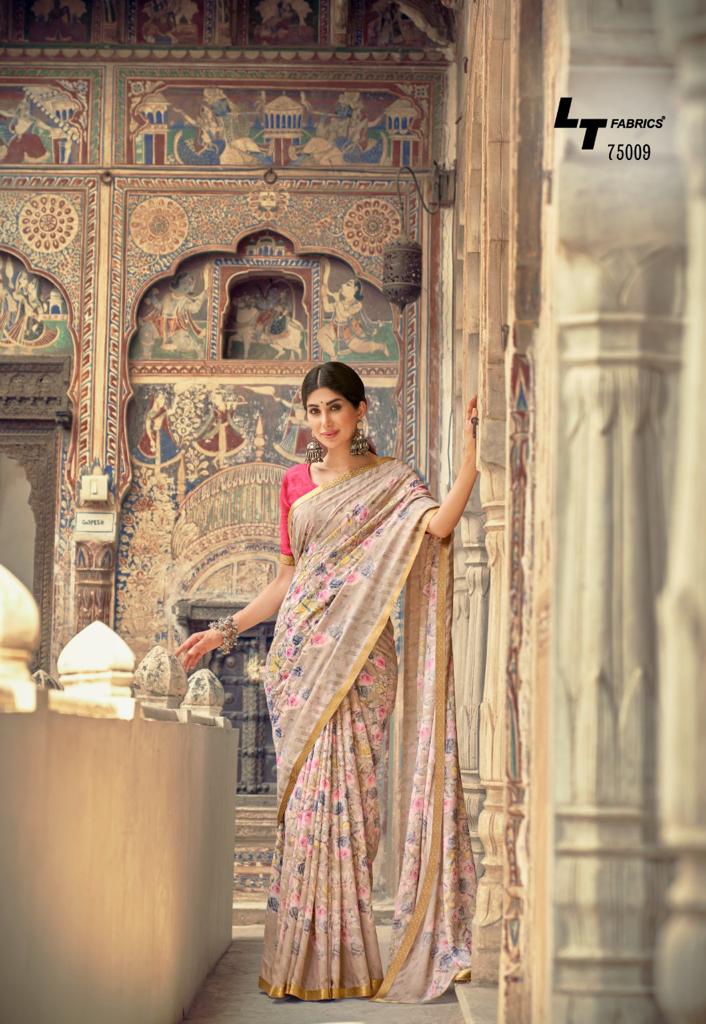 lt fashion gucci micro decent look saree catalog