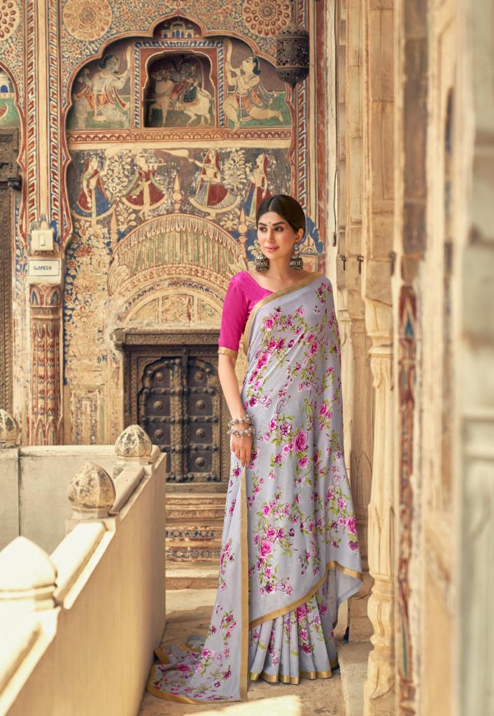 lt fashion gucci micro decent look saree catalog