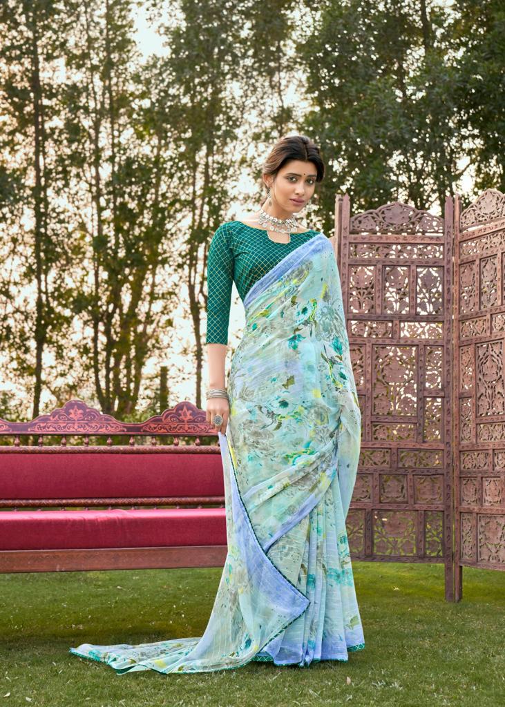 lt fashion mahima chiffon exclusive print saree catalog