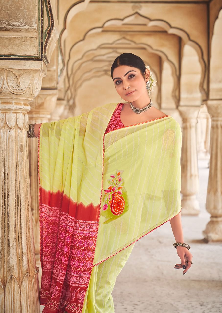 lt fashion radha weightless decent look saree catalog