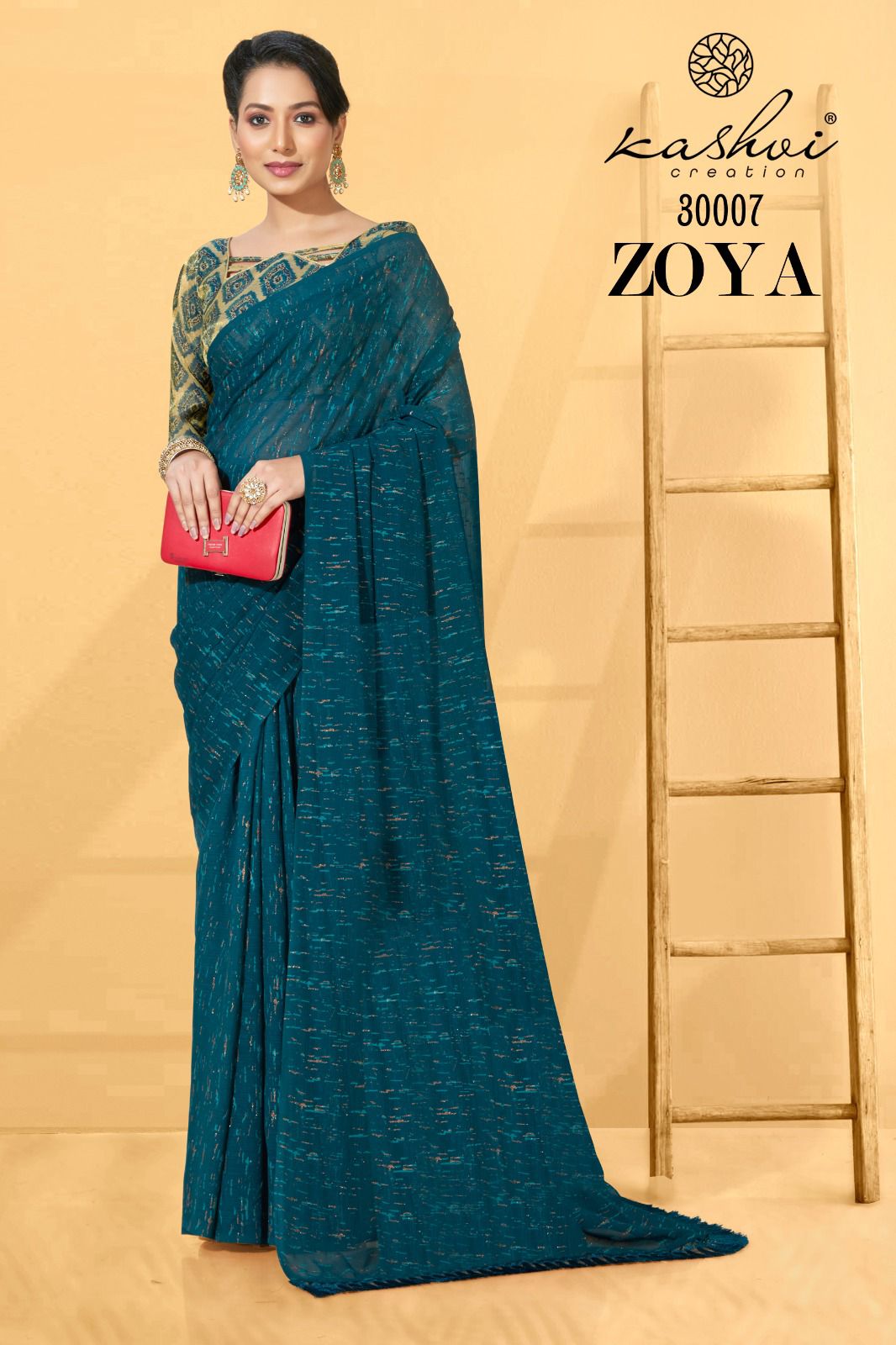 lt kashvi creation zoya fancy digital decent look saree catalog