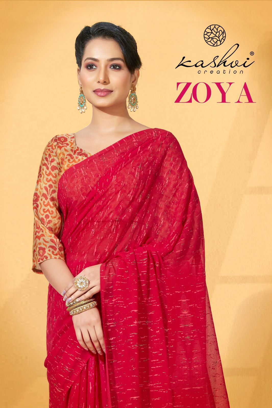 lt kashvi creation zoya fancy digital decent look saree catalog