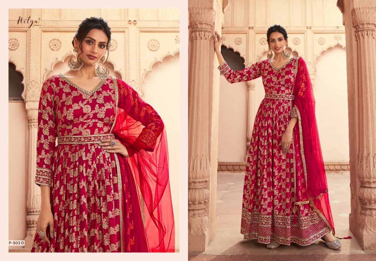 lt nitya d no 503 dola festive look salwar suit catalog