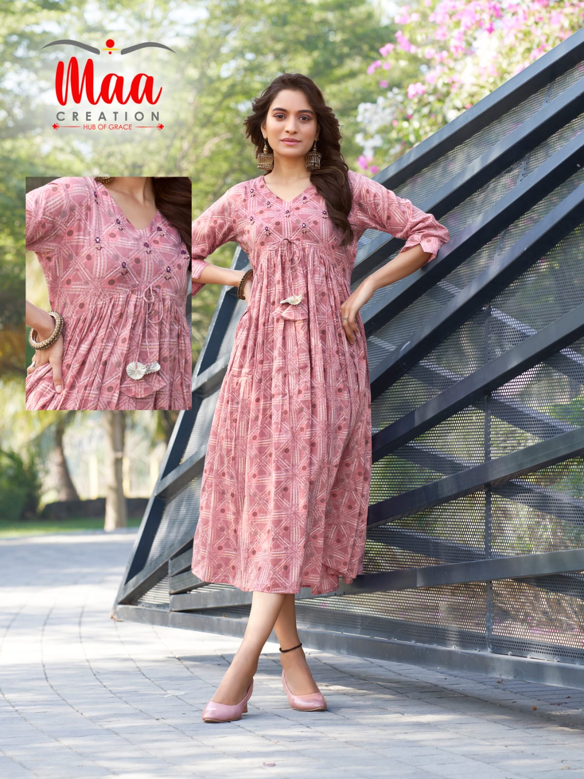 maa creation alia mul mul new and modern style kurti catalog