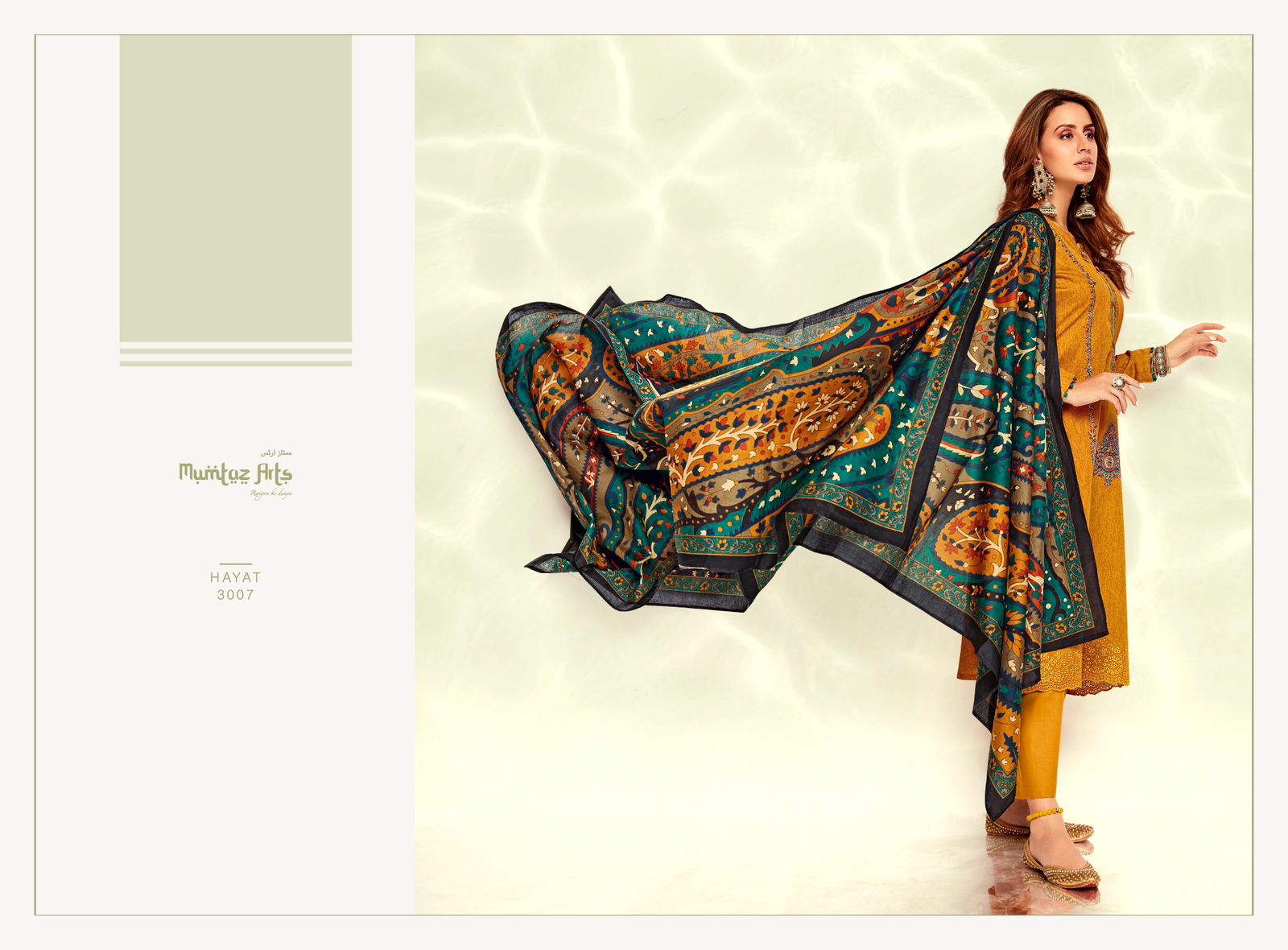 mumtaz art rango ki duniya Hayatt jam satin exclusive look salwar suit catalog