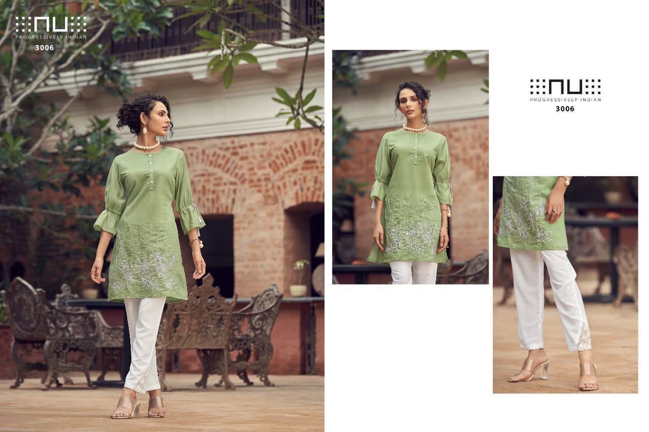 nu nu vol 30 viscose silk gorgeous look kurti catalog