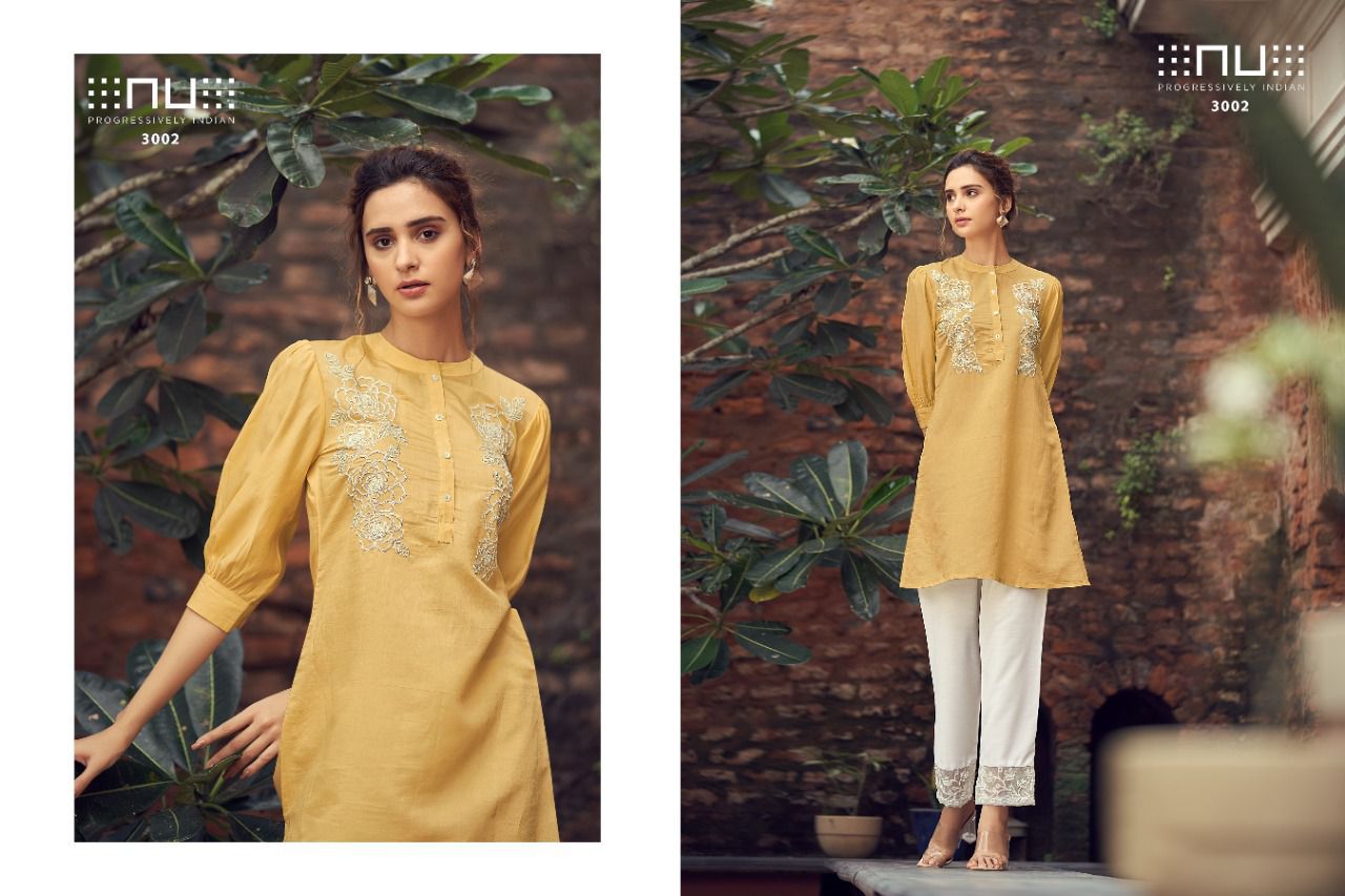 nu nu vol 30 viscose silk gorgeous look kurti catalog