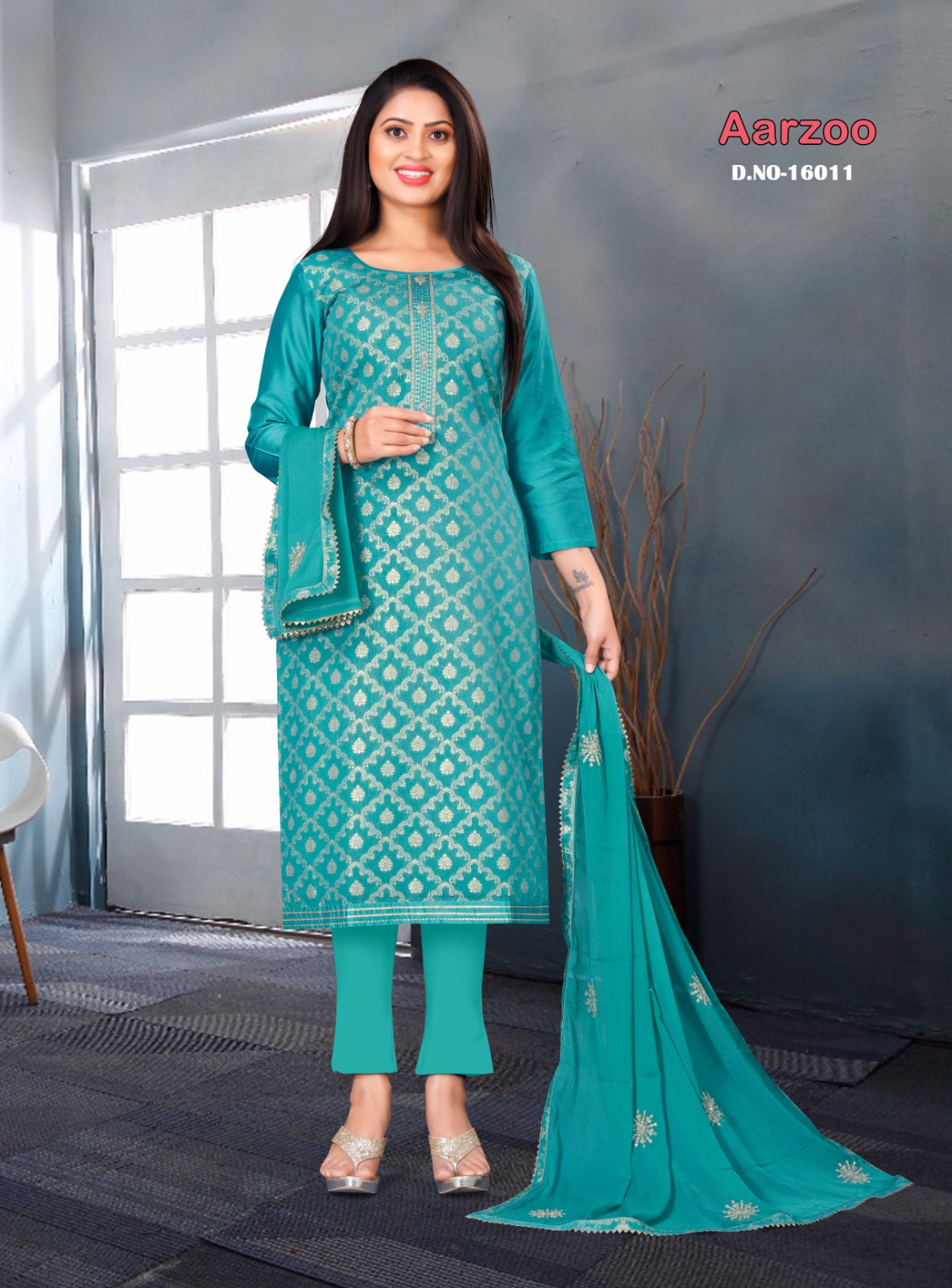 panch ratna aarzoo viscose Silk gorgeous look salwar suit catalog