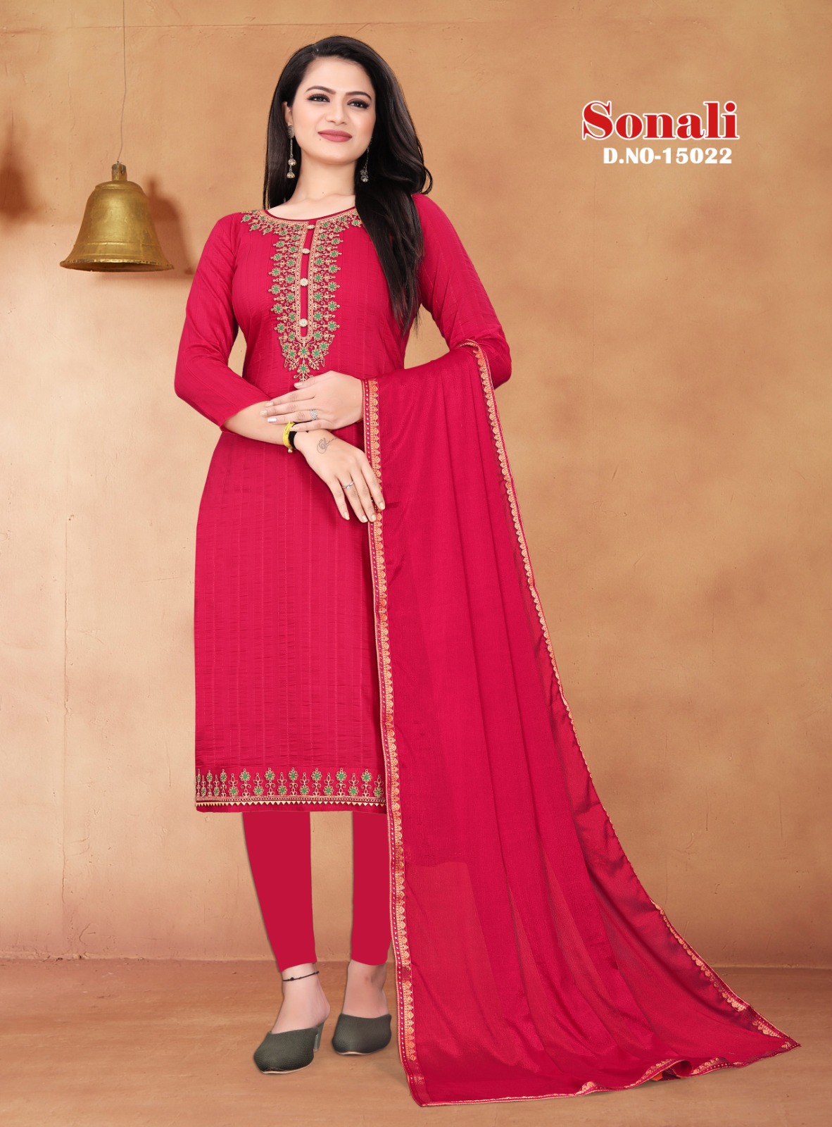 panch ratna sonali silk gorgeous look salwar suit catalog