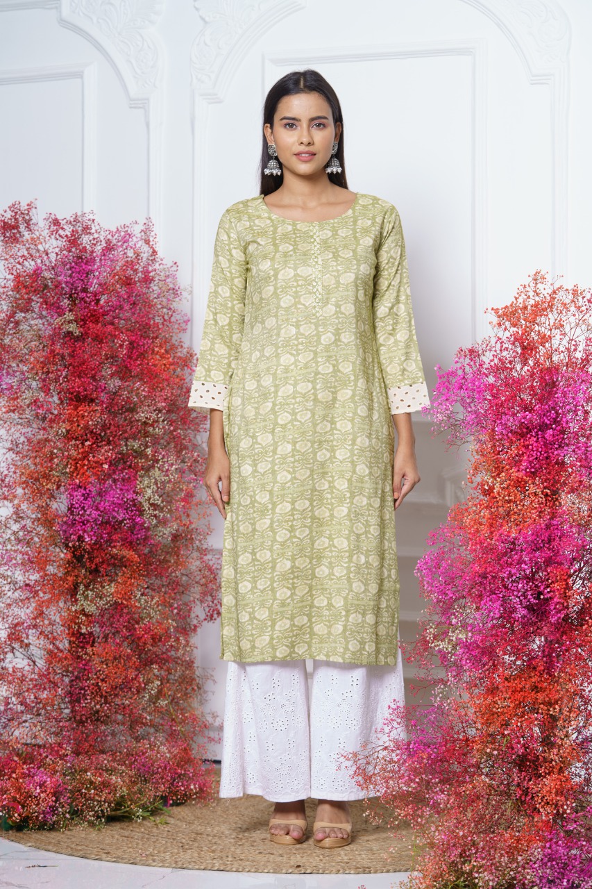 psyna psyna d no 1760 rayon elegant kurti size set