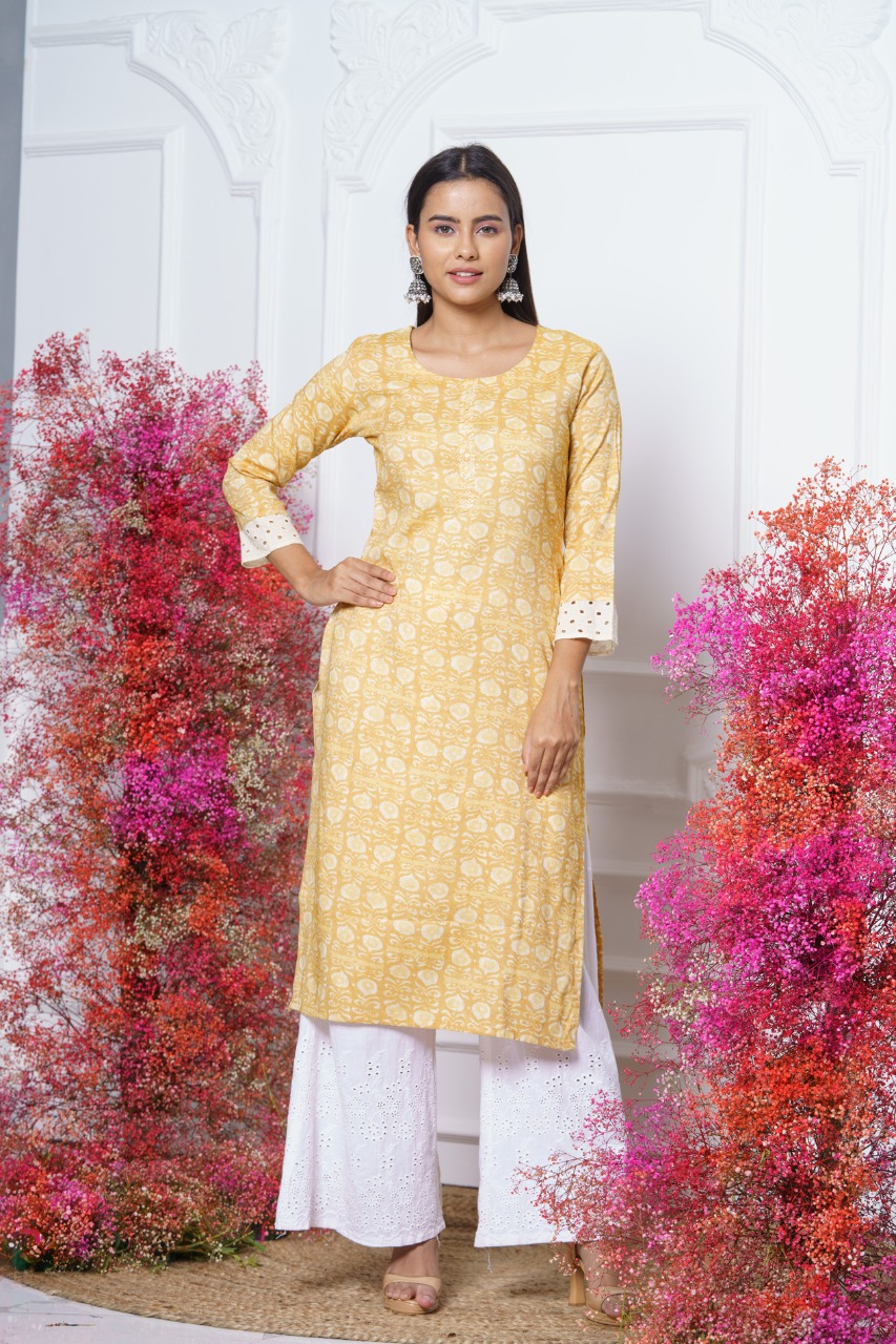 psyna psyna d no 1760 rayon elegant kurti size set