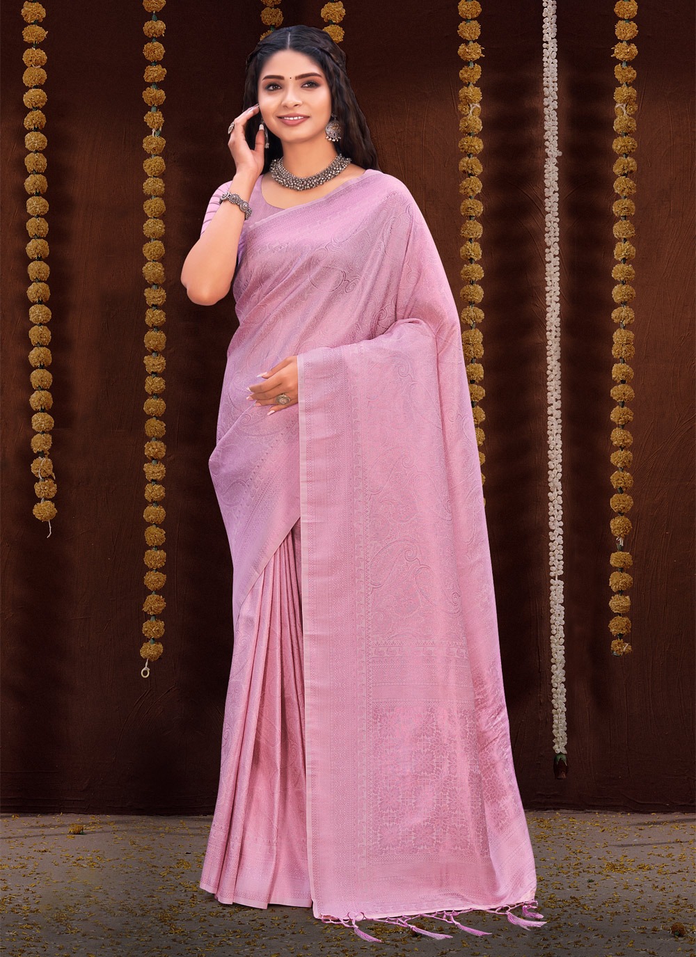 sangam print pavitra rishta silk elegant saree catalog