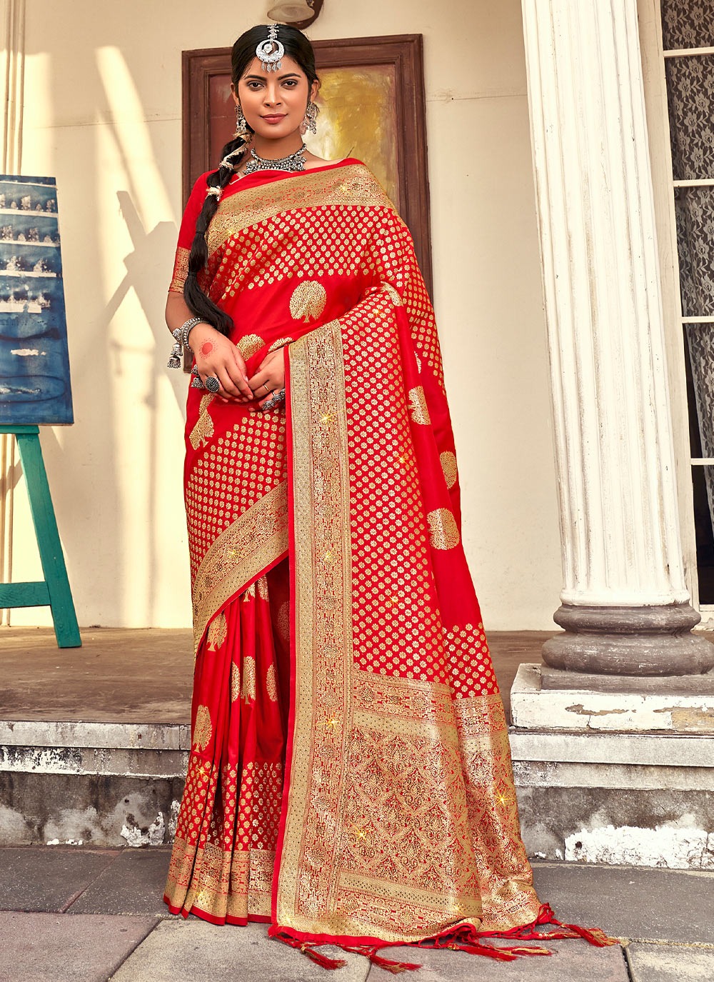 sangam print varlaxmi silk elegant saree catalog